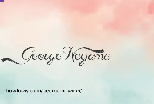 George Neyama