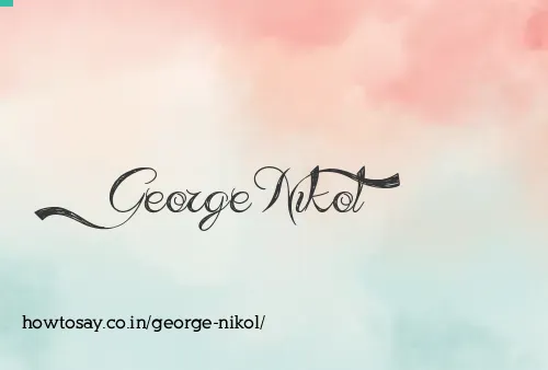 George Nikol