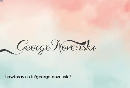 George Novenski