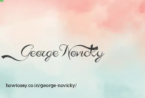 George Novicky