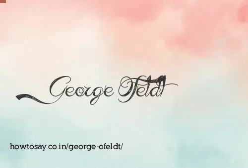 George Ofeldt