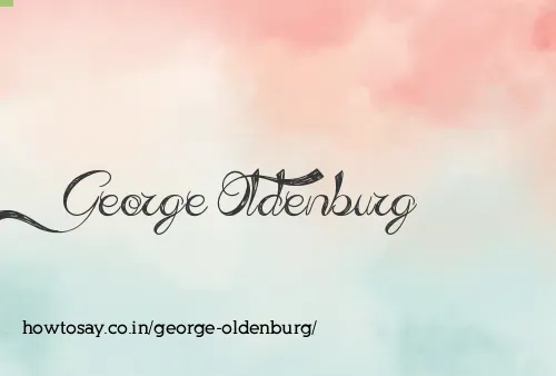 George Oldenburg