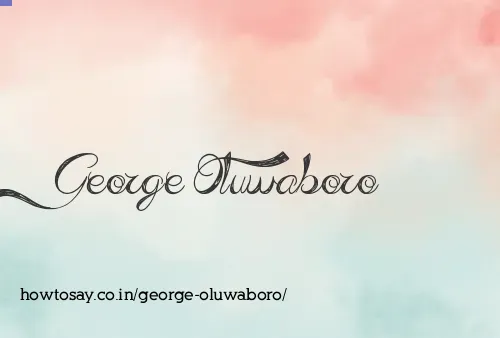 George Oluwaboro