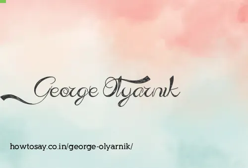 George Olyarnik