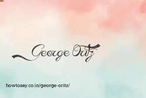 George Oritz