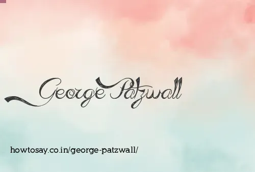 George Patzwall