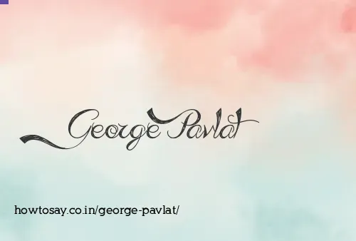 George Pavlat