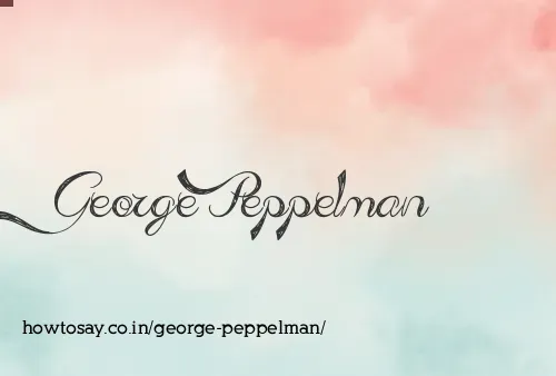 George Peppelman
