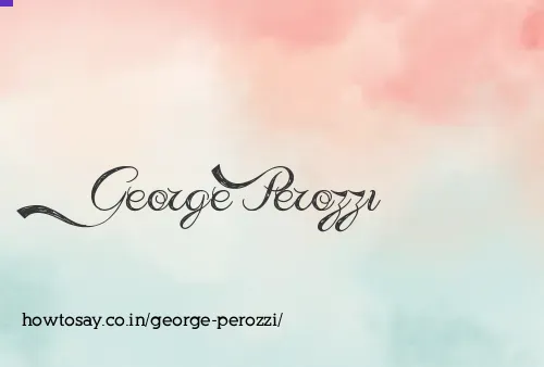 George Perozzi