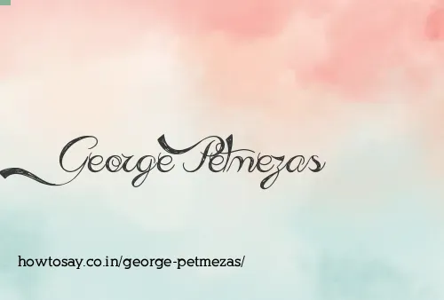 George Petmezas