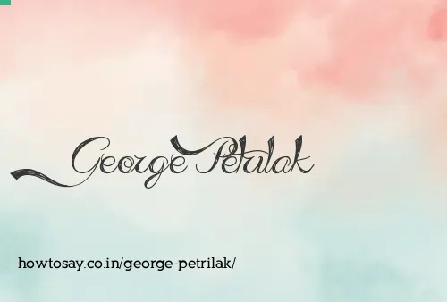 George Petrilak