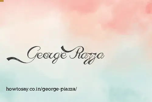 George Piazza