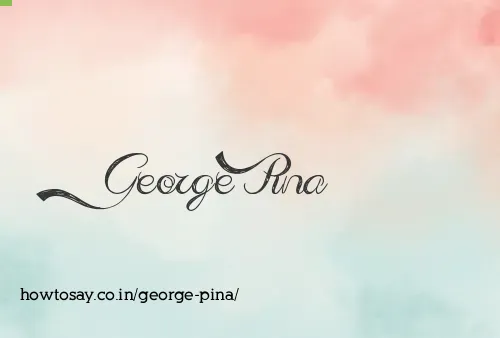 George Pina
