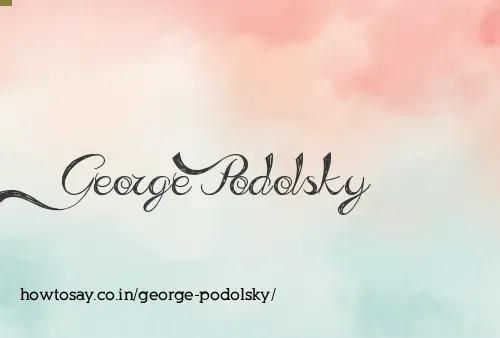 George Podolsky