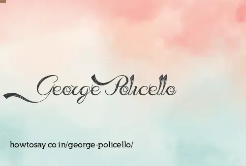 George Policello