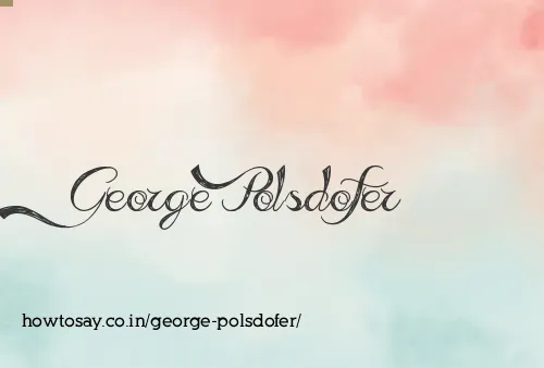 George Polsdofer