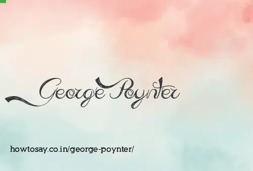 George Poynter