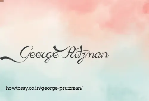 George Prutzman