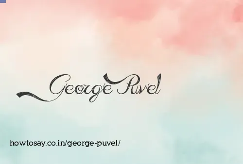 George Puvel
