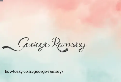 George Ramsey