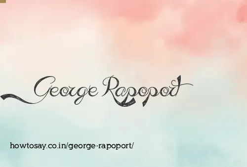George Rapoport