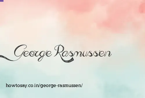 George Rasmussen