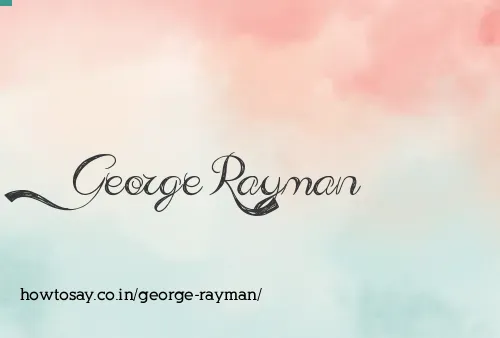 George Rayman