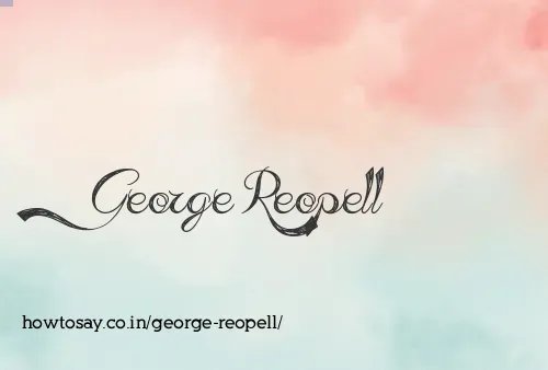 George Reopell