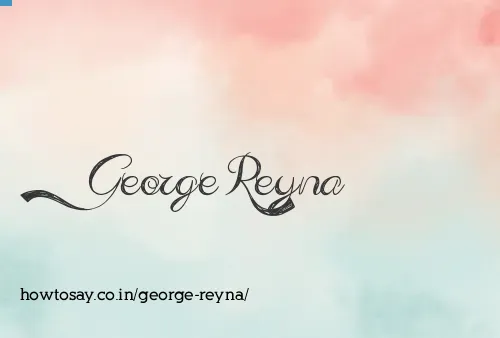 George Reyna