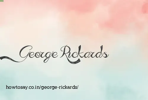 George Rickards