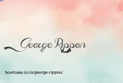 George Rippon
