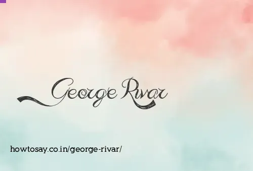 George Rivar
