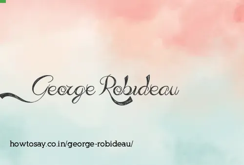 George Robideau