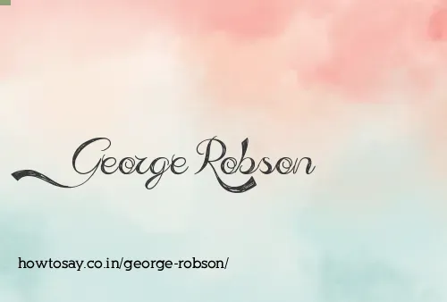 George Robson