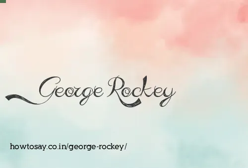 George Rockey
