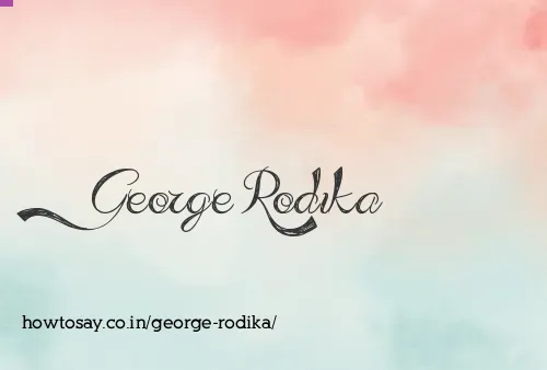 George Rodika