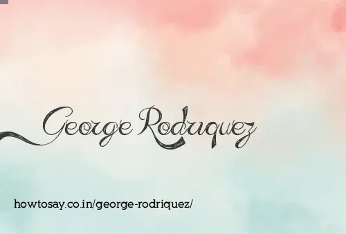 George Rodriquez