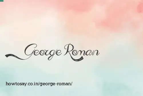 George Roman