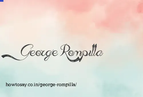 George Rompilla