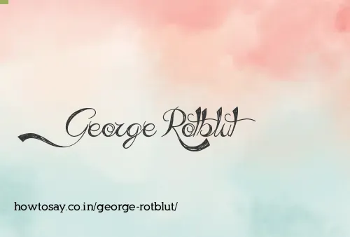 George Rotblut