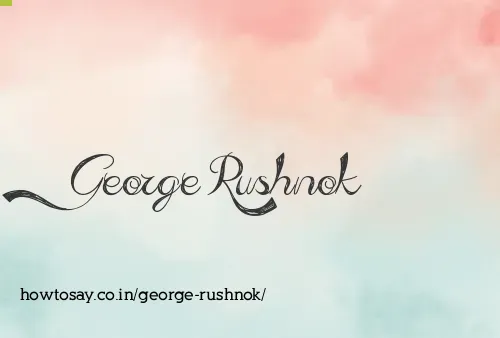 George Rushnok
