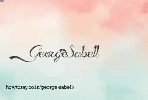 George Sabell