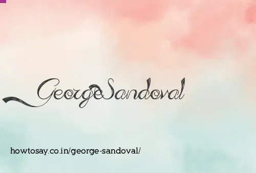 George Sandoval