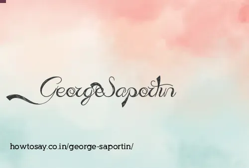 George Saportin