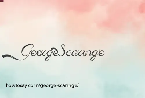 George Scaringe