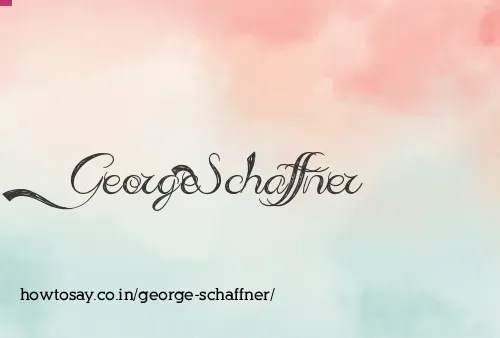 George Schaffner
