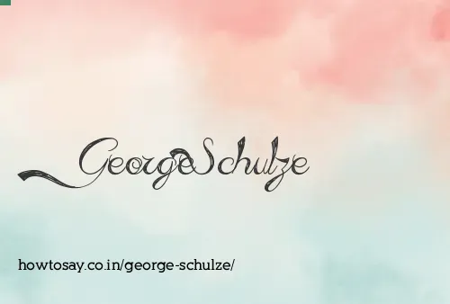 George Schulze
