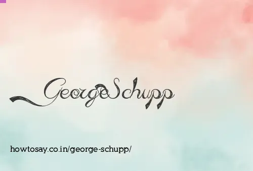 George Schupp