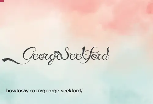 George Seekford