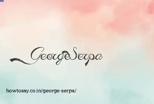 George Serpa